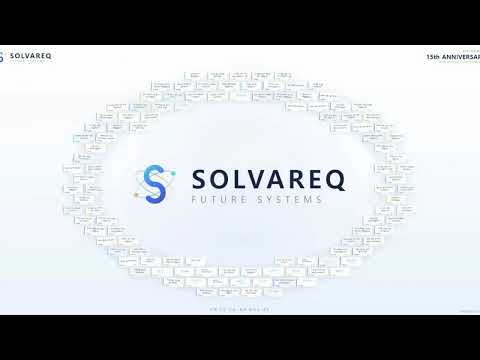 SOLVAREQ 15TH ANNIVERSARY – 기업 창립기념식 디지털 메시지월
