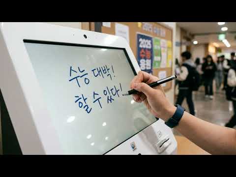 PASS ON! – 실시간 합격 응원 LED 메시지월